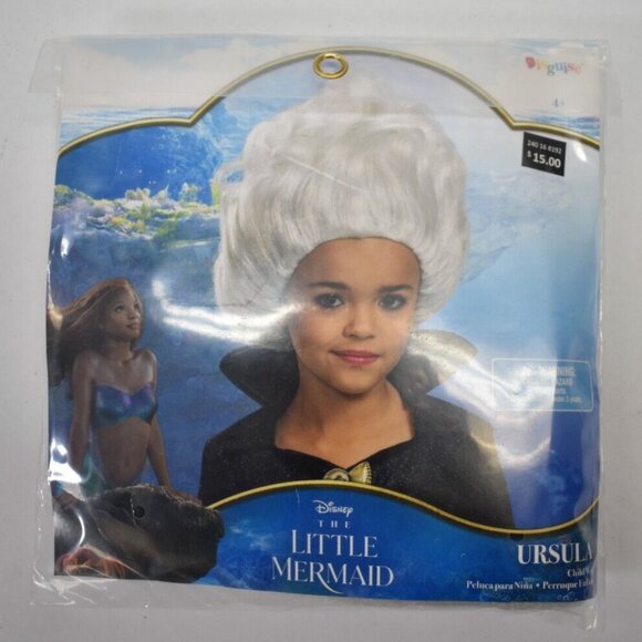 Disney Other - Disney Live Action The Little Mermaid Ursula Childs Wig Costume Accessory- NWT